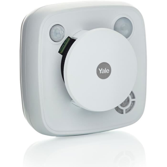 Yale AC-PSD Multifunction Motion, Rök, Värmedetektor för Smart Home Alarm Sync