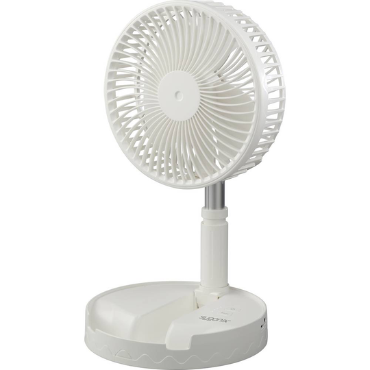 Sygonix Bordsfläkt 2.5 W (Ø x H) 197 mm x 975 mm Vit