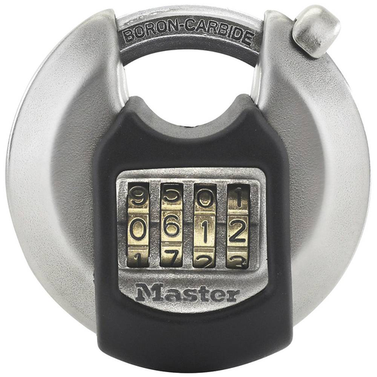 Master Lock P23615 Hänglås Silver, Svart