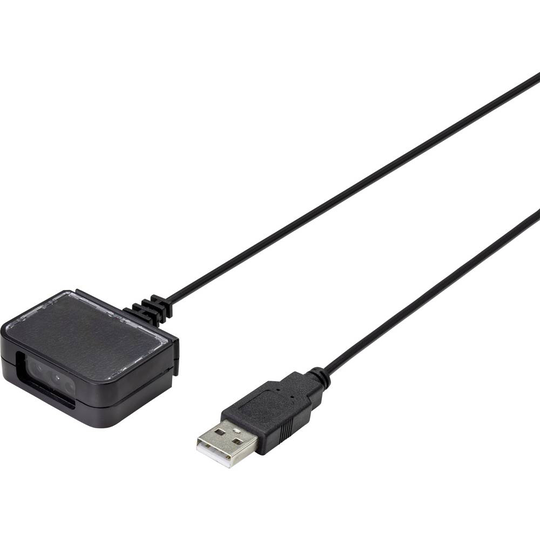 Renkforce RF-SBS-501 2D Streckkodsskanner Kabelbunden 2D Imager Svart Inbyggnads-skanner USB-A