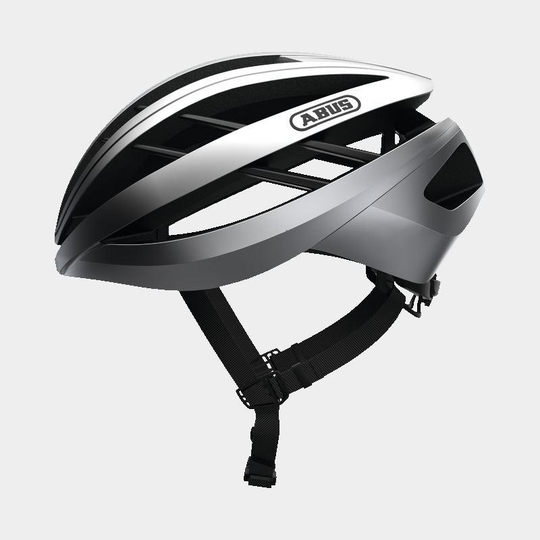 Abus Aventor Gleam Silver, Cykelhjälm