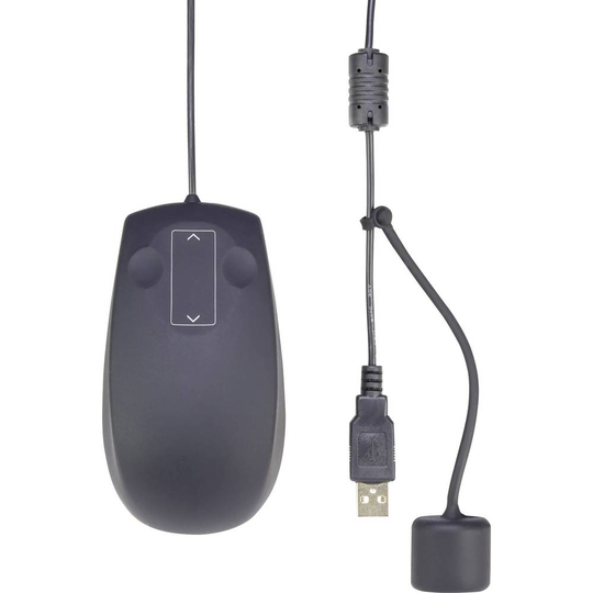 Renkforce IP68 Industrial WiFi mus Laser Svart