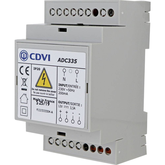 CDVI Security F0305000004 Nätdel
