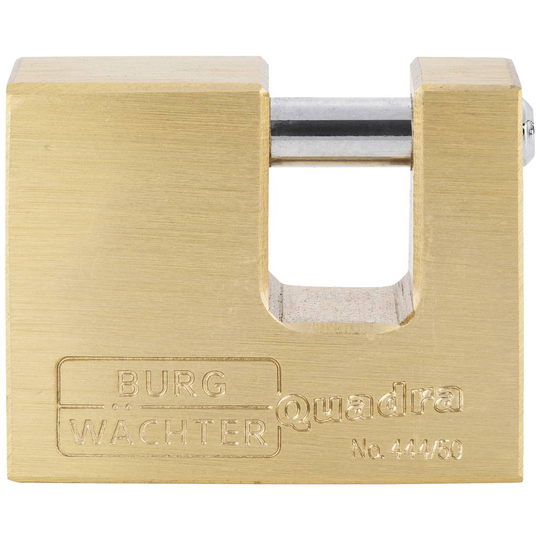 Burg Wächter 28591 Hänglås 50.00 mm Mässing Nyckel