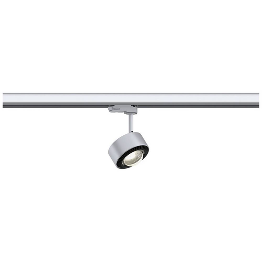 Systemljus (basis) ProRail3 8.00 W Paulmann ProRail3 Spot Aldan 9W Sil 3000K 3Ph dim Silver, Svart