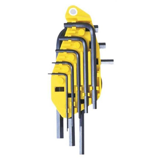 STANLEY 0-69-252 Insexnyckelsats 8 delar, 1/16"-1/4"
