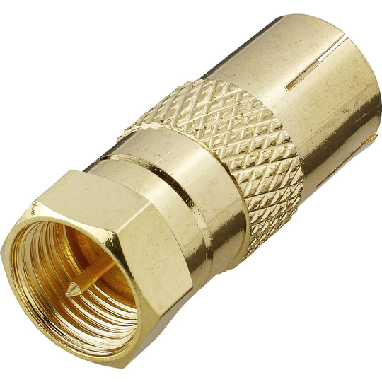 SAT-antennadapter (guldpläterad)