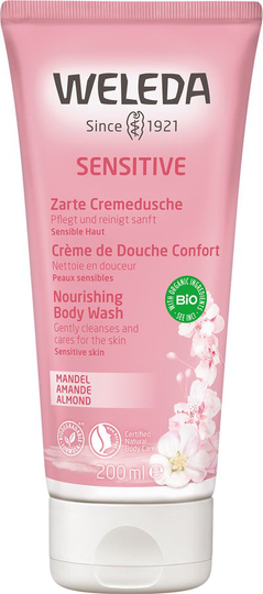 Weleda Weleda sensitive - delikat krämduschmandel, 200ml