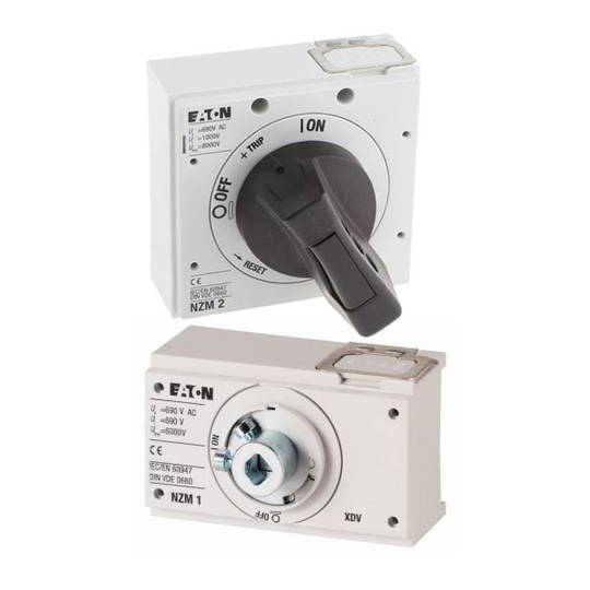 Eaton 260125 Manövervred låsbar, svart/grå NZM1-XDV