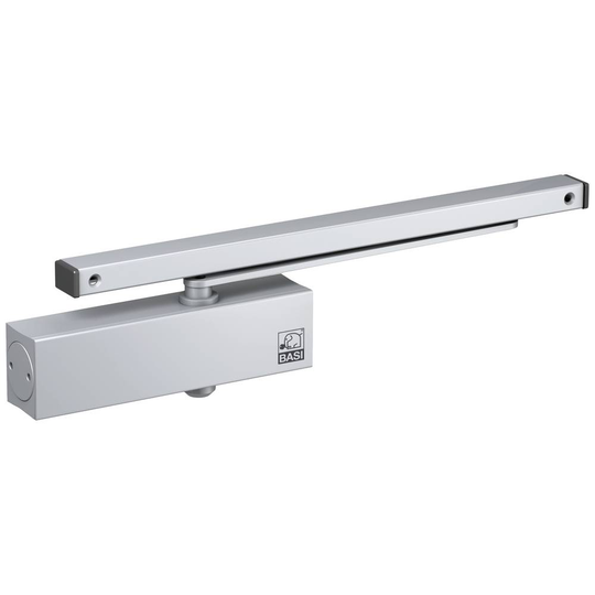 Basi 1490-0102 Dörrstängare Silver