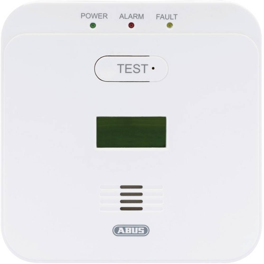 ABUS COWM510 Kolmonoxid-detektor batteri Detektering Kolmonoxid