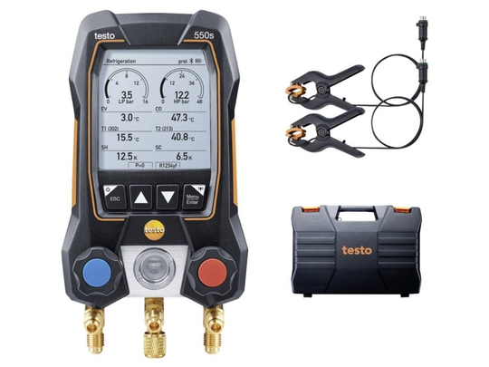 Kølemiddel-måleapparat testo 550s Basis Set