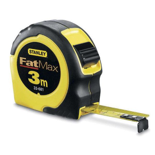 STANLEY FatMax Mini Måttband 16 mm, 3 meter