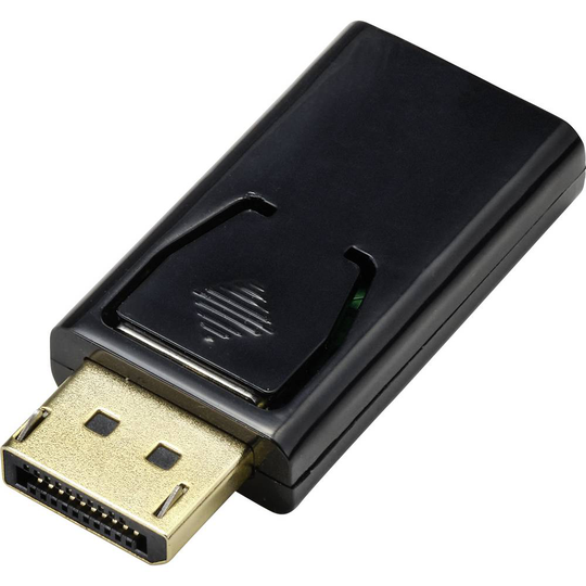 Renkforce HDMI / DisplayPort Adapter [1x DisplayPort hane - 1x HDMI hona] Svart