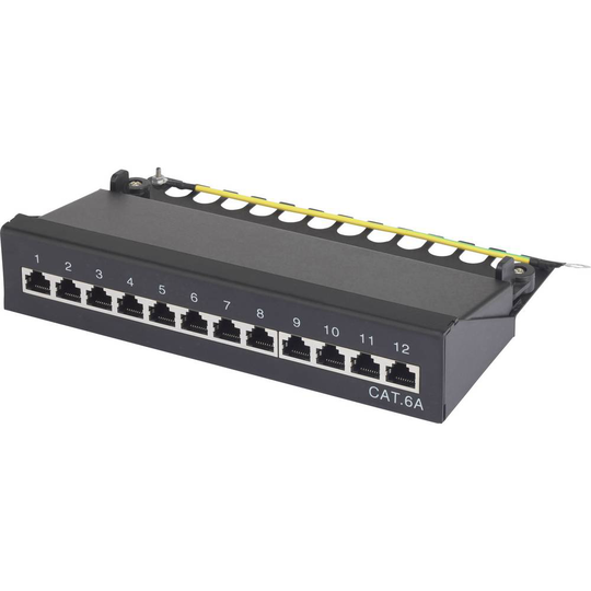 Renkforce 16 + 4 Port Nätverk Patch Box CAT 6A 1 U