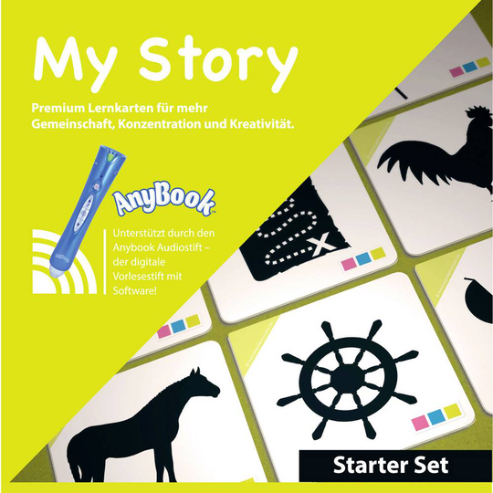Franklin AnyBook Reader-paket My Story Bundle M730 Tyska, Engelska 1 set