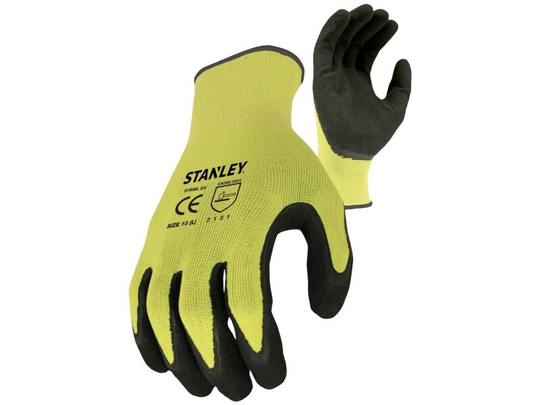 Stanley by Black & Decker Stanley Sandy Foam Gripper Size 10 SY890L EU Arbejdshandske Størrelse (handsker): 10, L 1 Paar