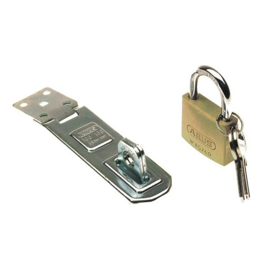 ABUS 100 Ledhasp med hänglås